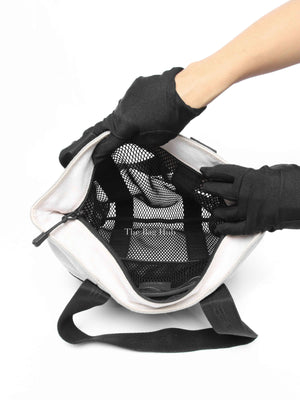 Chanel Black Mesh Sport Line Tote Bag