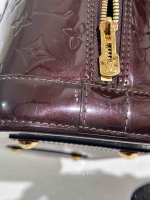 Louis Vuitton Amarante Monogram Vernis Alma PM Bag