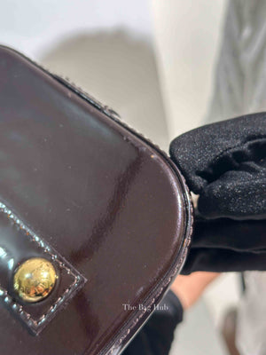 Louis Vuitton Amarante Monogram Vernis Alma PM Bag