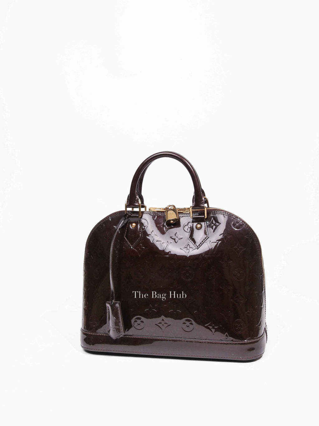 Louis Vuitton Amarante Monogram Vernis Alma PM Bag