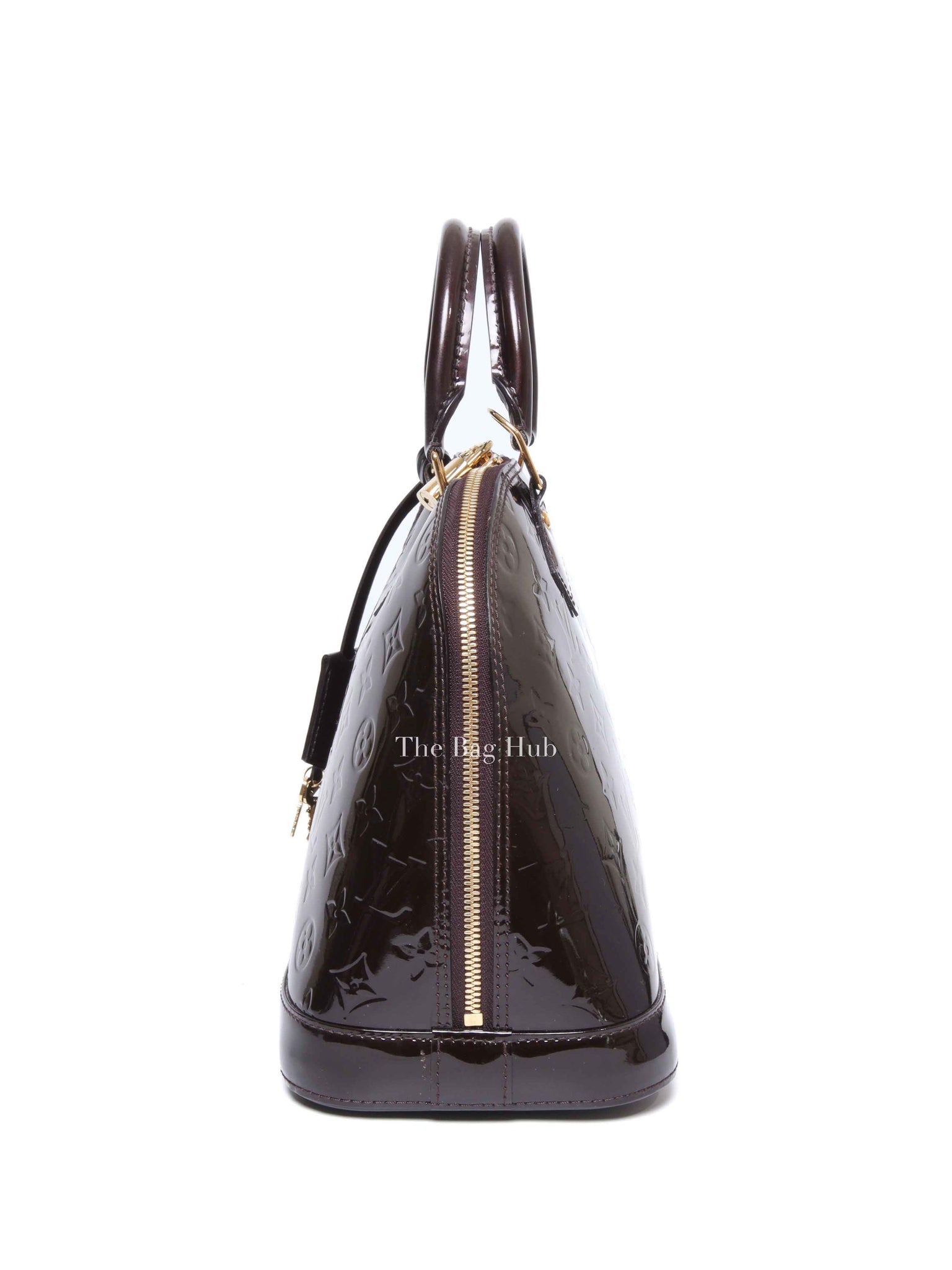 Louis Vuitton Amarante Monogram Vernis Alma PM Bag