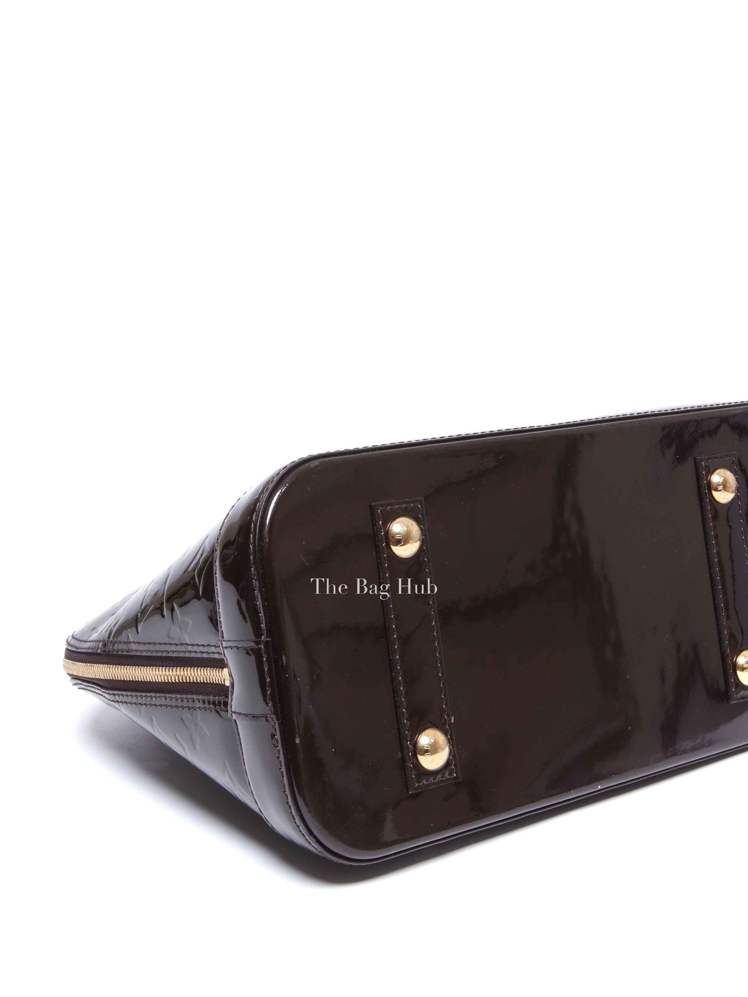 Louis Vuitton Amarante Monogram Vernis Alma PM Bag