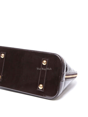 Louis Vuitton Amarante Monogram Vernis Alma PM Bag