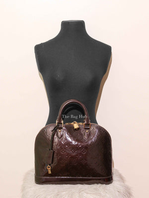 Louis Vuitton Amarante Monogram Vernis Alma PM Bag