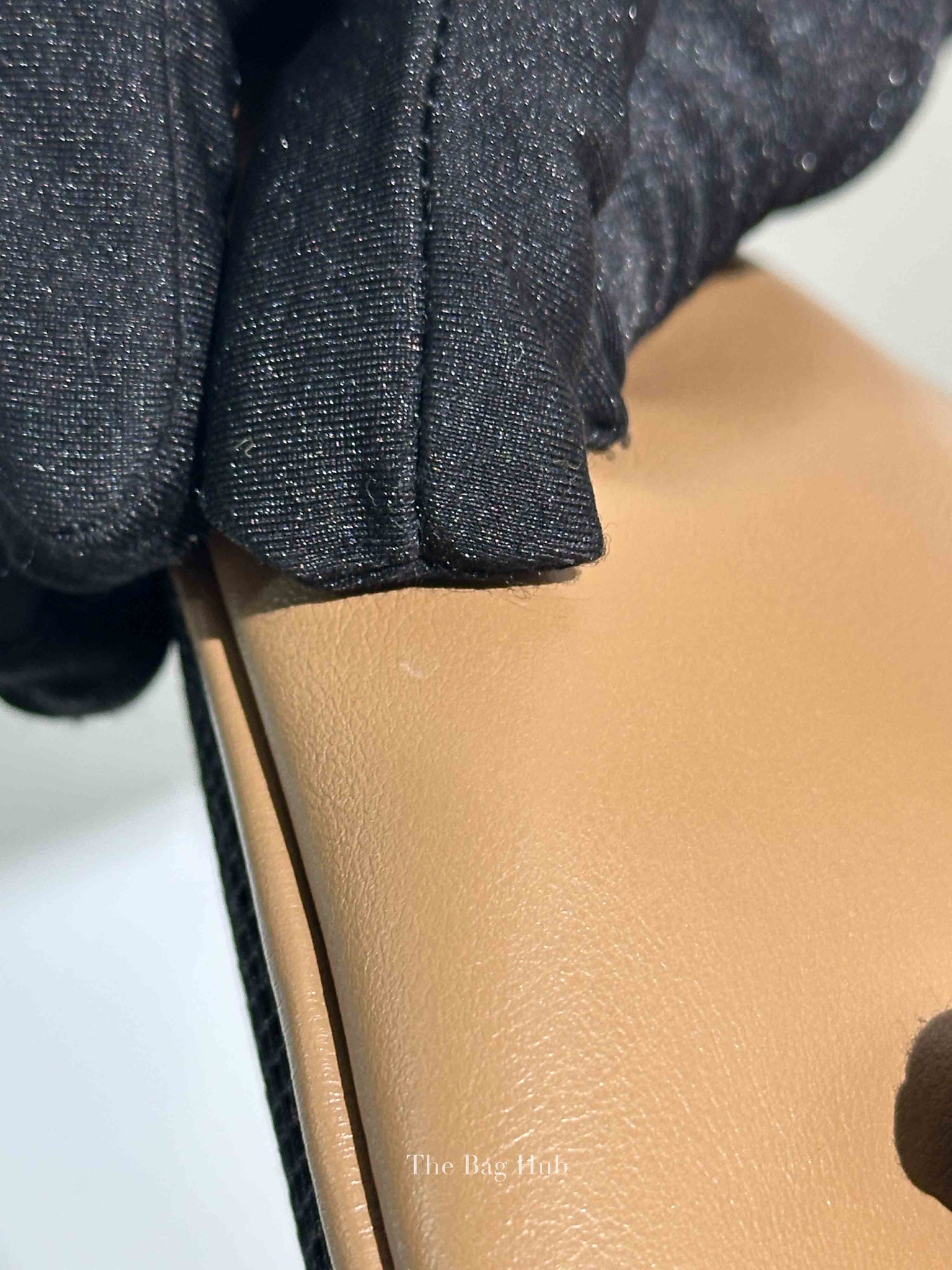 Fendi Dark Brown Leather/Canvas Diagonal Men's Belt Bag