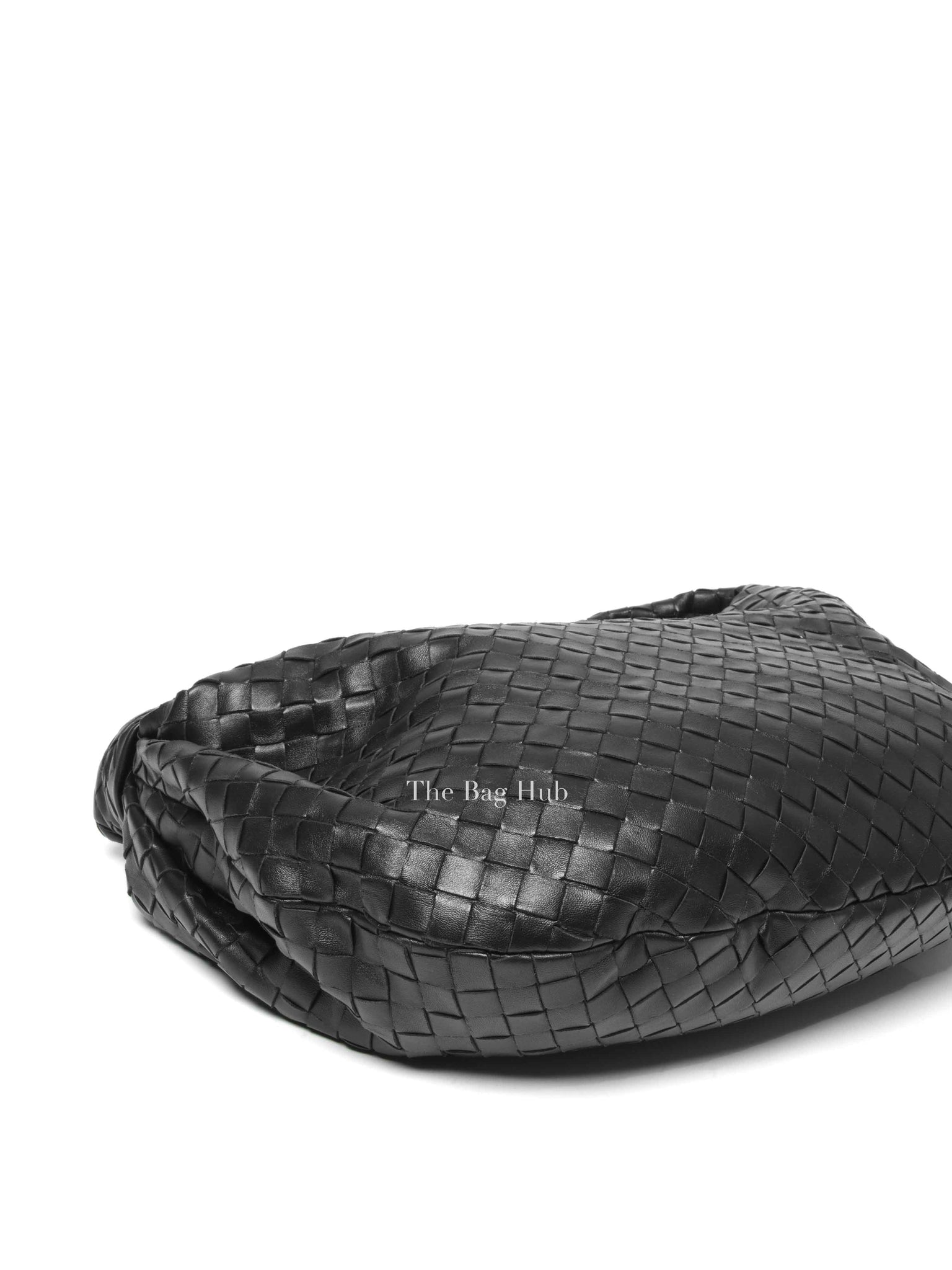 Bottega Veneta Black Intrecciato Leather Jodie Classic Shoulder Bag