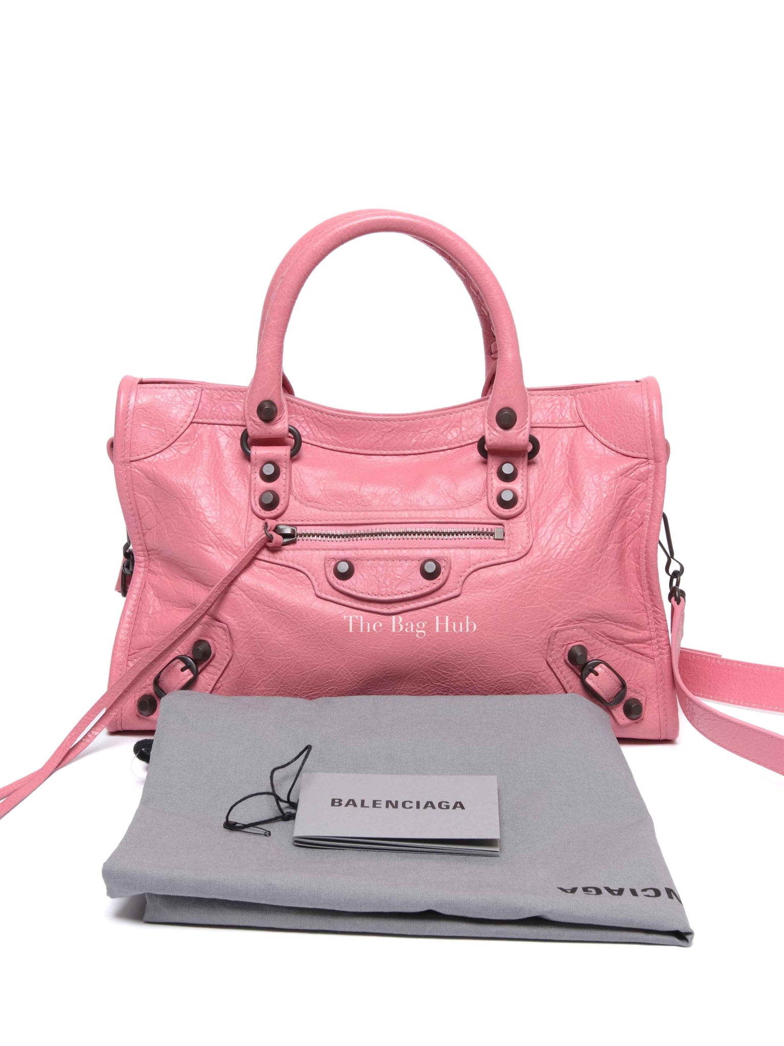 Balenciaga Vintage Pink Lambskin Le City Small Bag