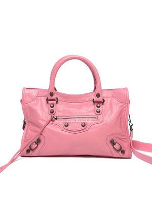Balenciaga Vintage Pink Lambskin Le City Small Bag