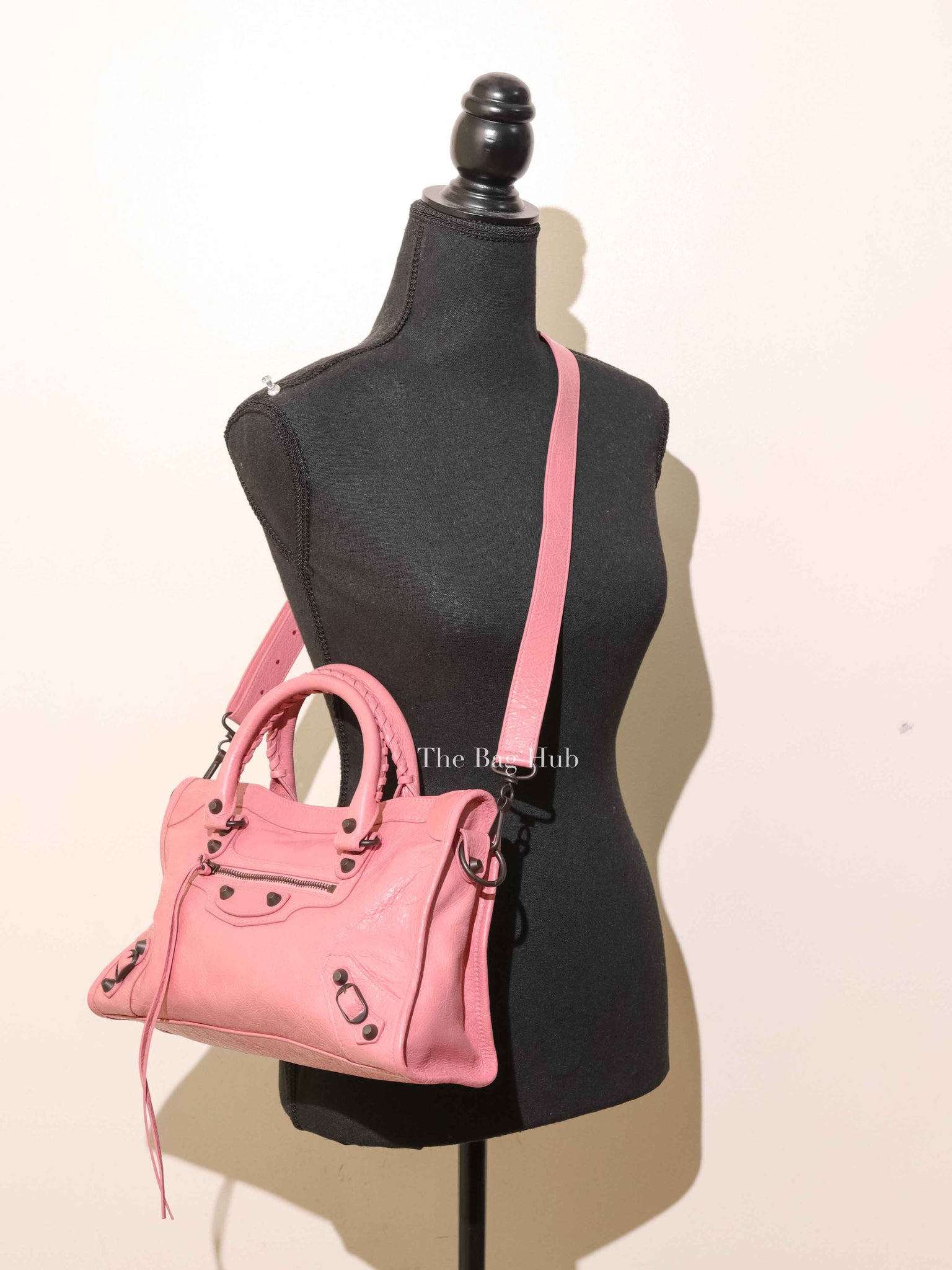 Balenciaga Vintage Pink Lambskin Le City Small Bag