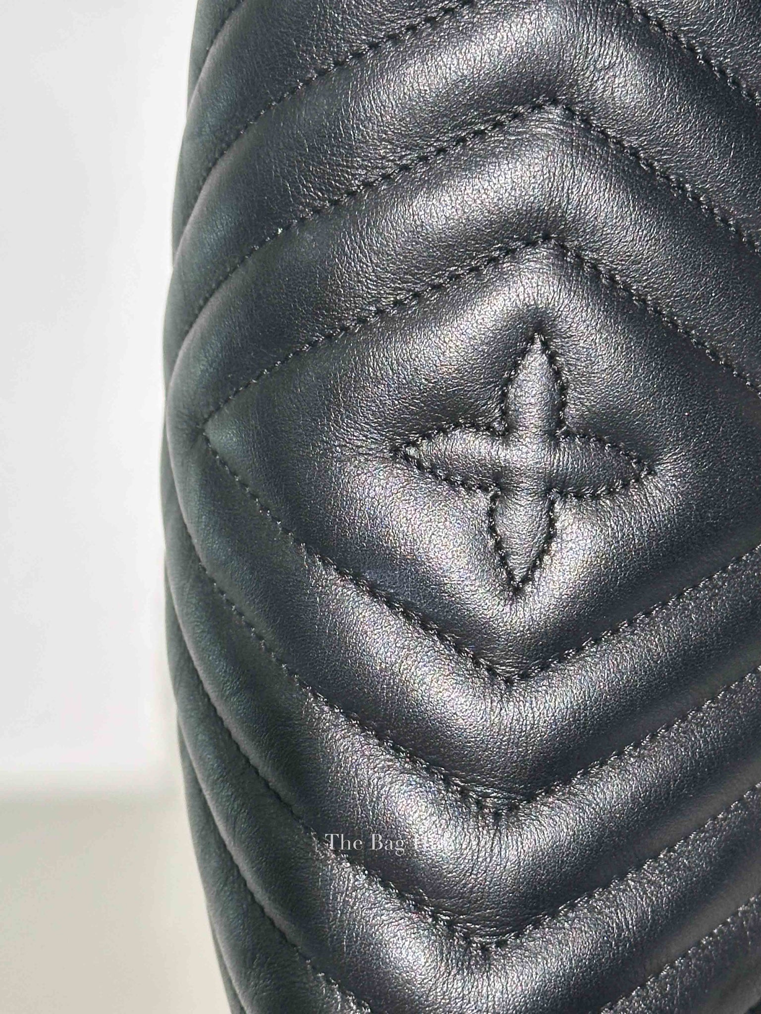Louis Vuitton Black Leather New Wave Bumbag