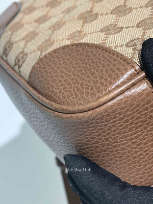 Gucci Beige Tabacco Monogram Mini Bree Messenger Bag