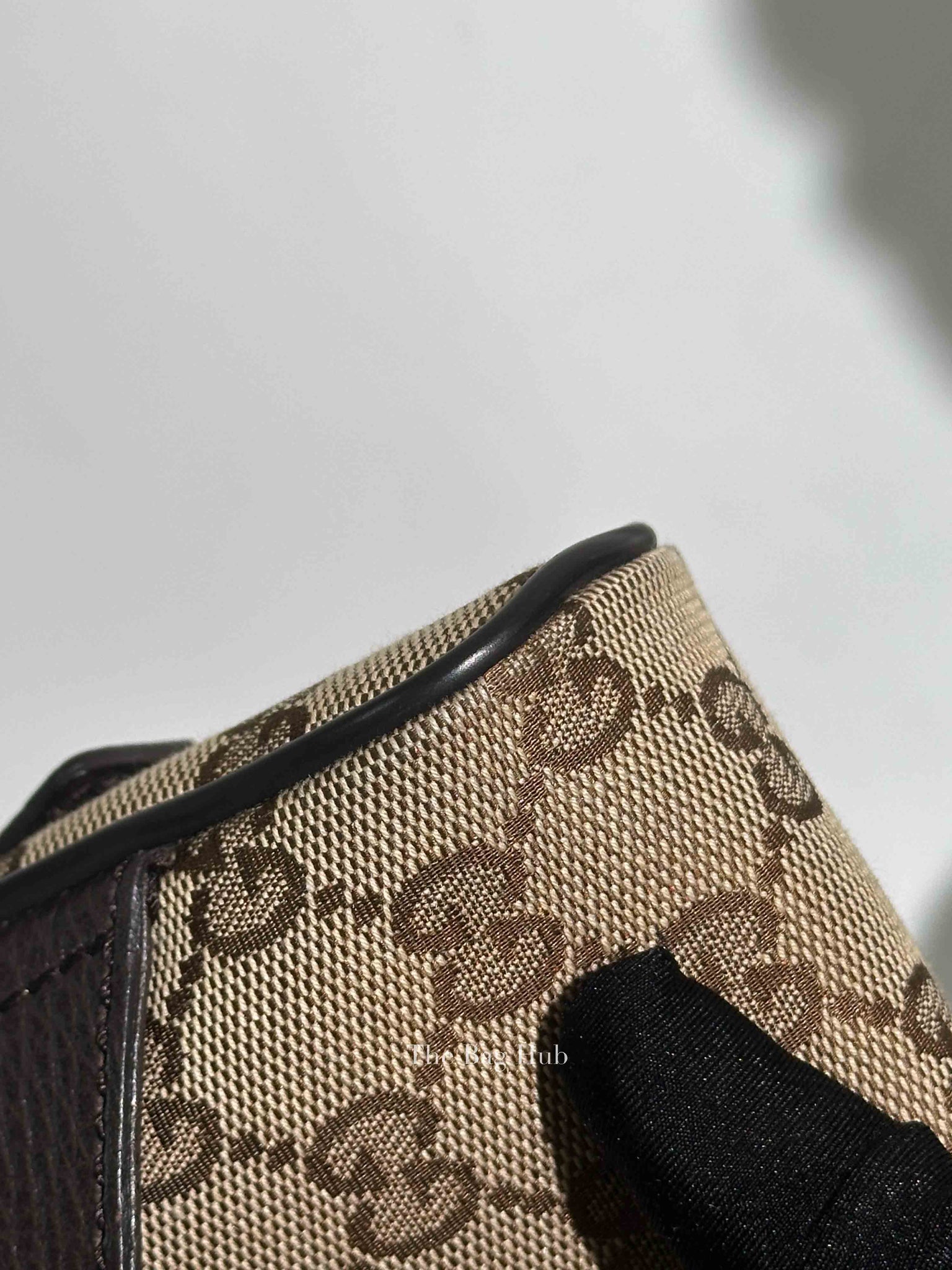 Gucci Beige/Brown GG Canvas and Leather Belt Bag