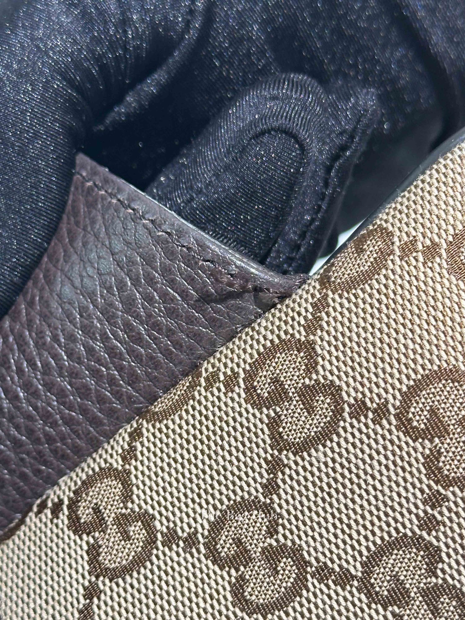 Gucci Beige/Brown GG Canvas and Leather Belt Bag