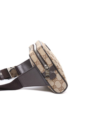 Gucci Beige/Brown GG Canvas and Leather Belt Bag