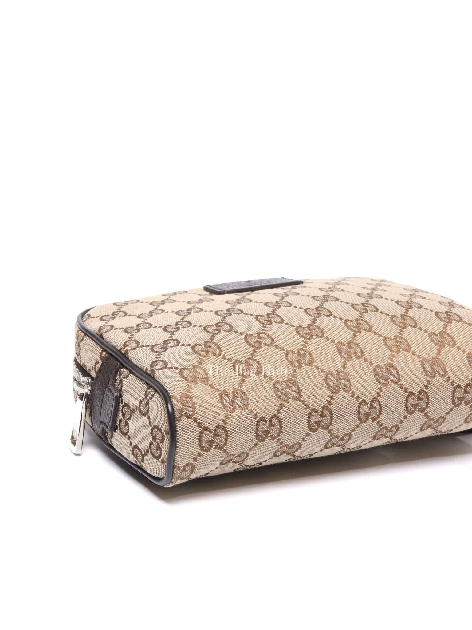 Gucci Beige/Brown GG Canvas and Leather Belt Bag