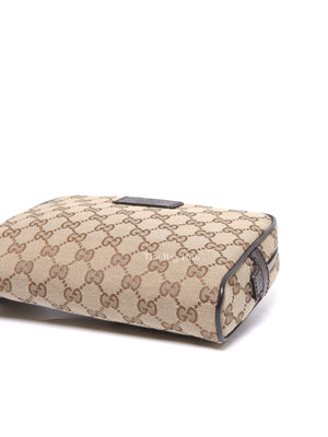 Gucci Beige/Brown GG Canvas and Leather Belt Bag