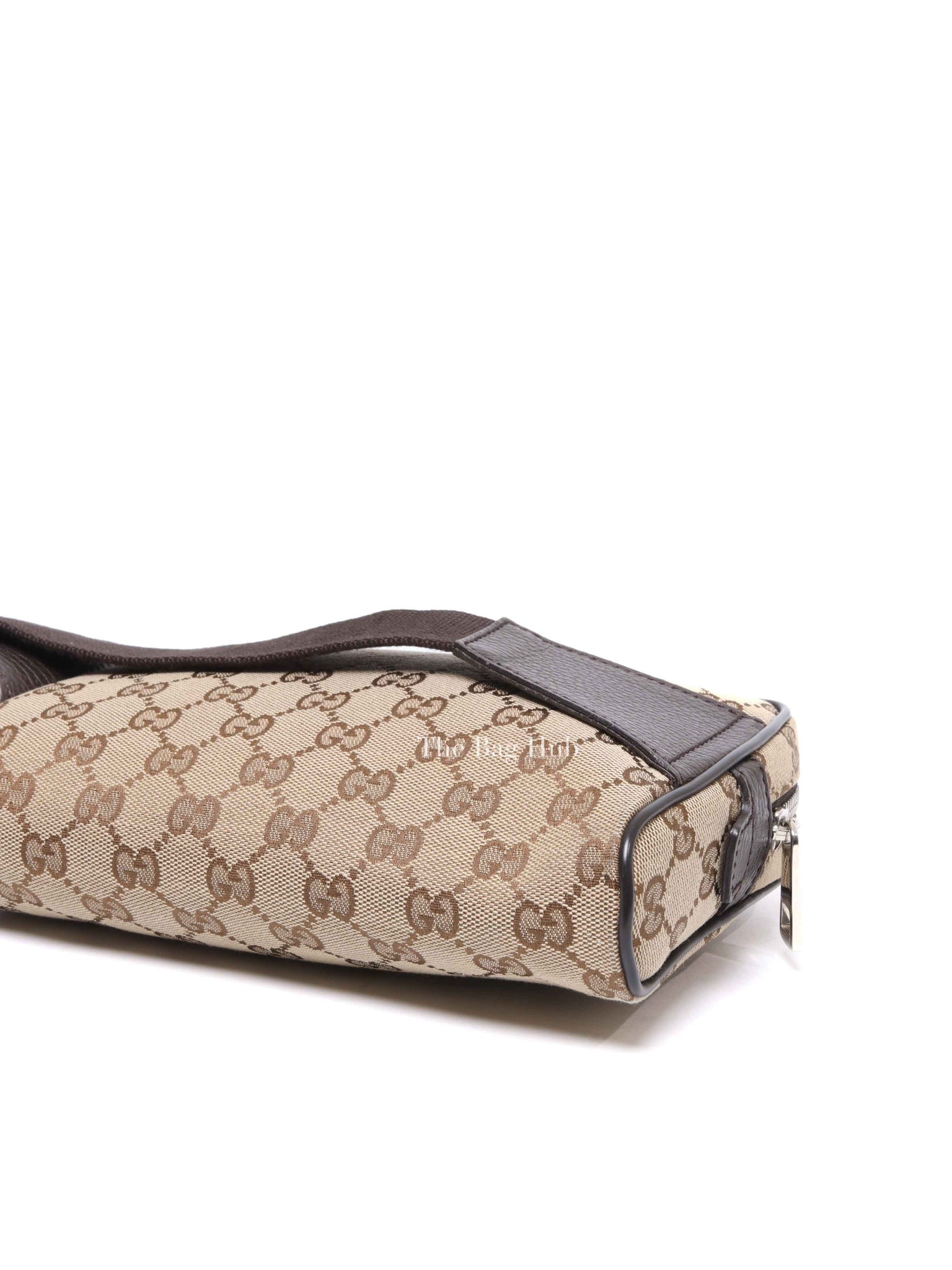 Gucci Beige/Brown GG Canvas and Leather Belt Bag