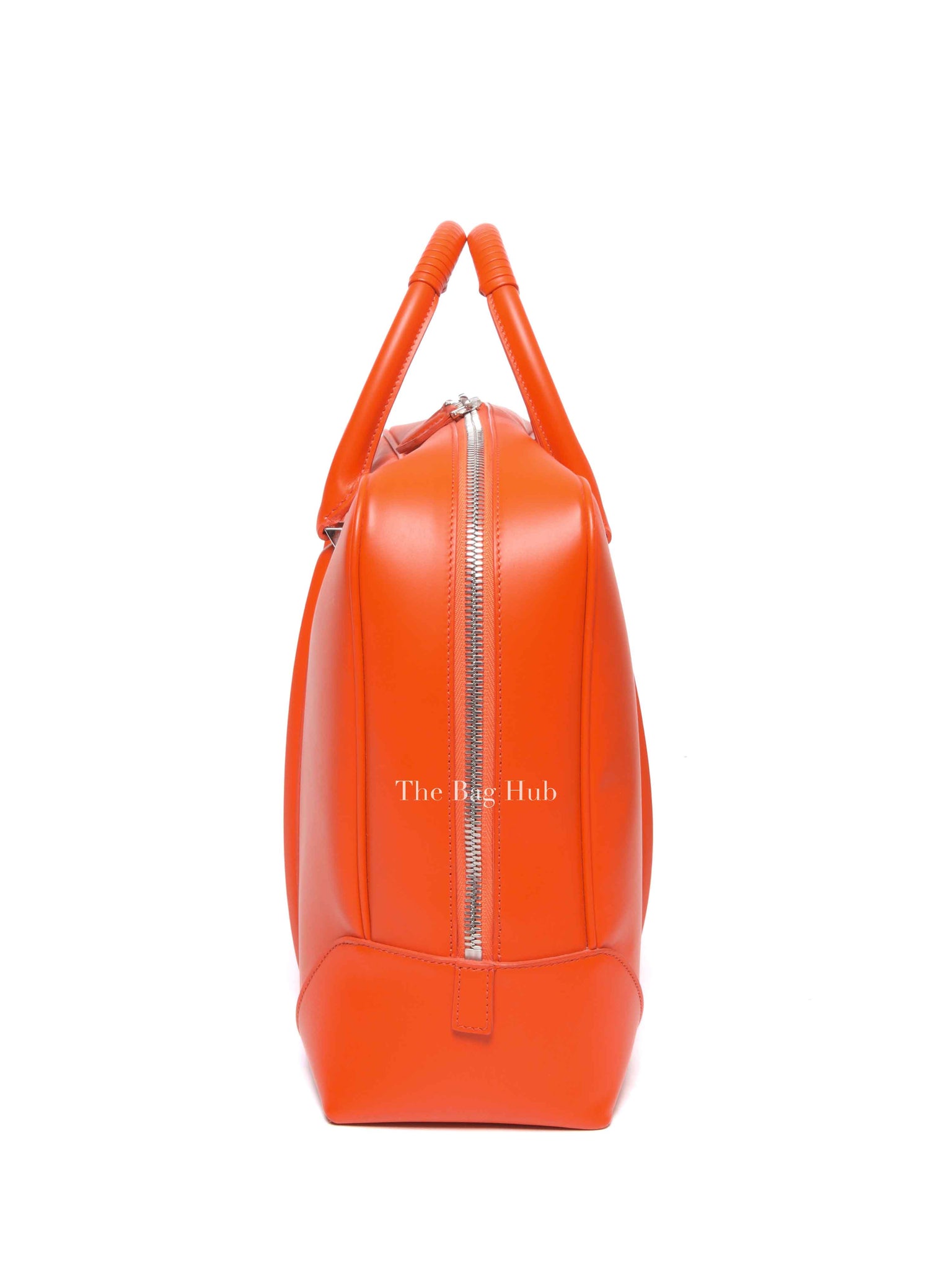 Givenchy Orange Calfskin Lucrezia Briefcase
