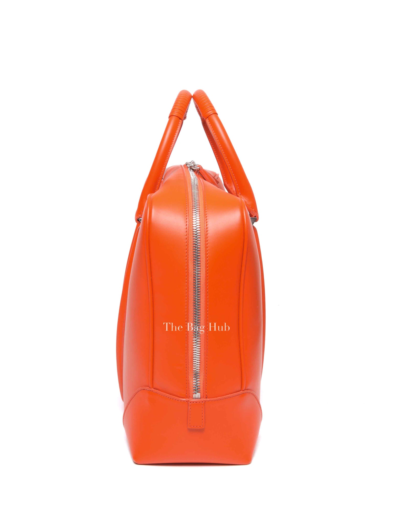 Givenchy Orange Calfskin Lucrezia Briefcase