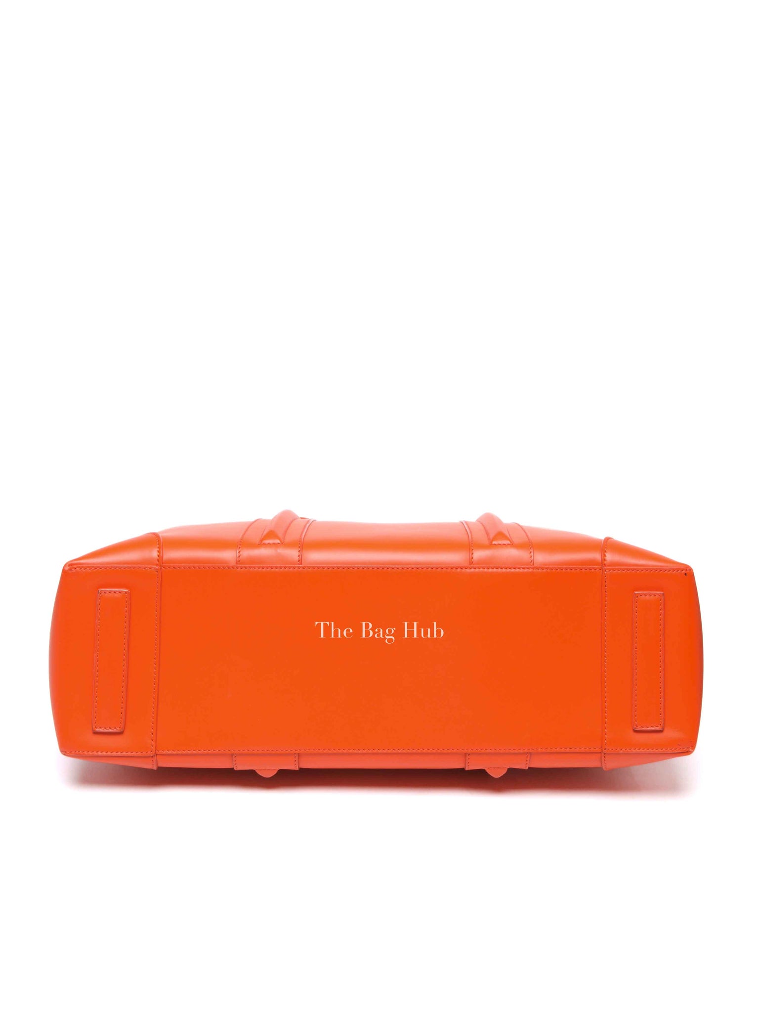 Givenchy Orange Calfskin Lucrezia Briefcase