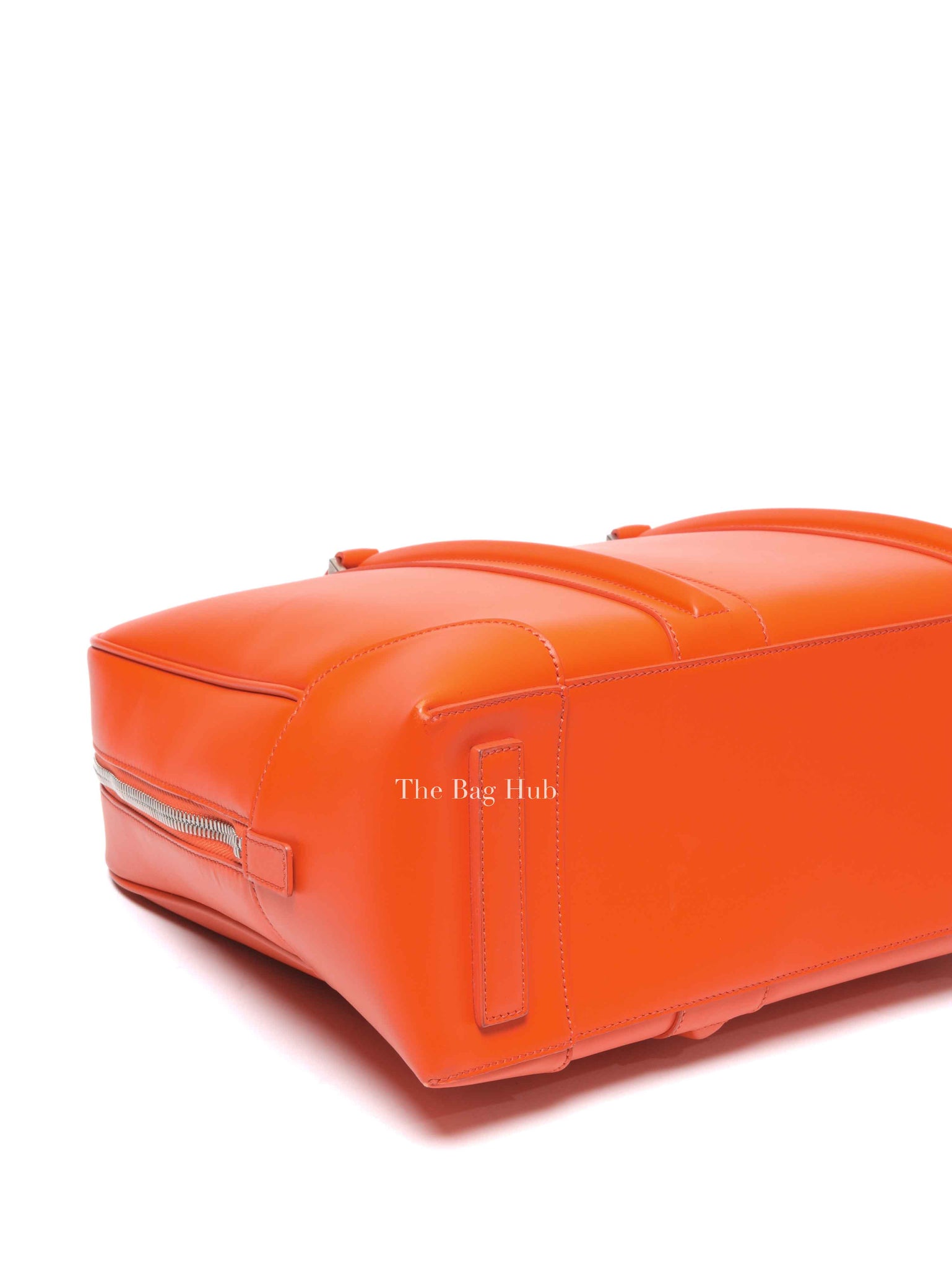 Givenchy Orange Calfskin Lucrezia Briefcase