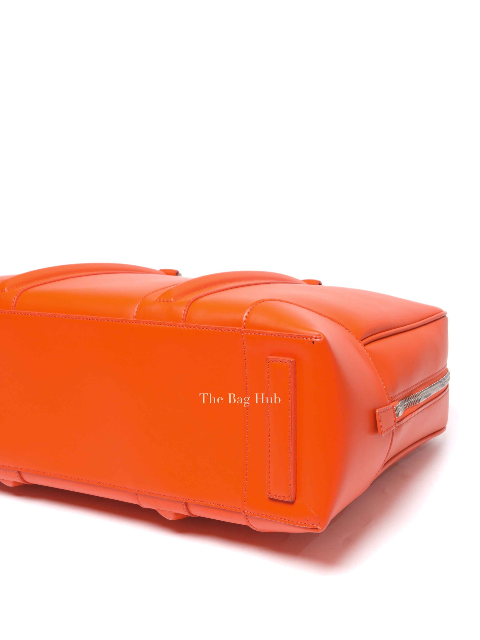 Givenchy Orange Calfskin Lucrezia Briefcase