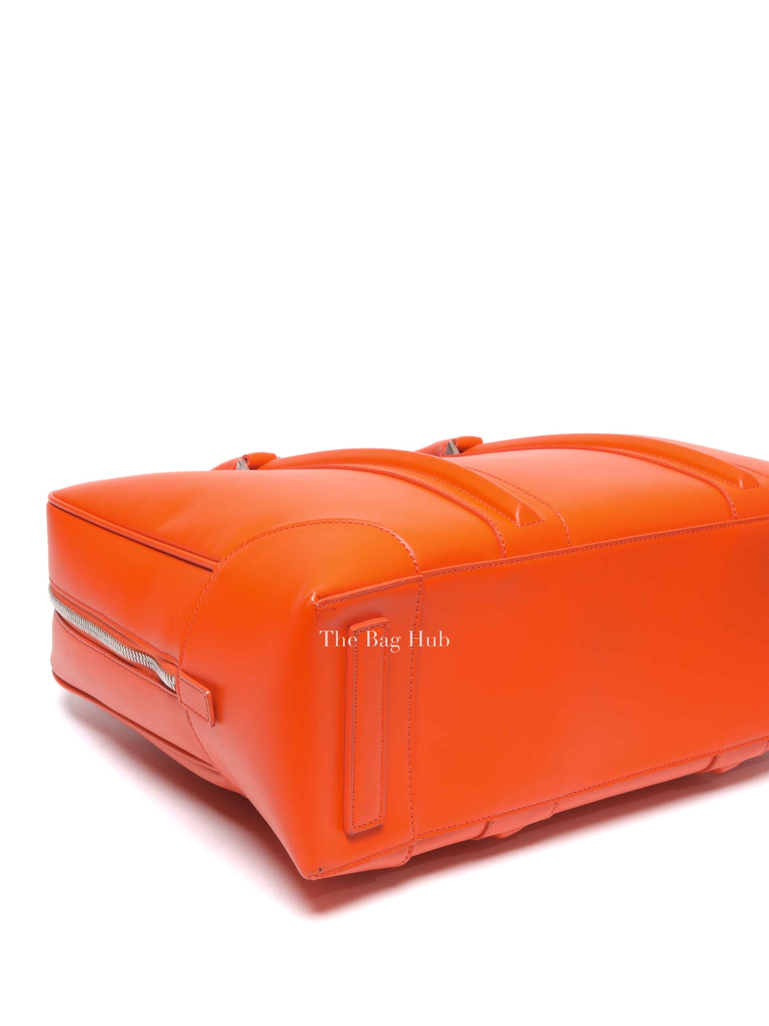Givenchy Orange Calfskin Lucrezia Briefcase