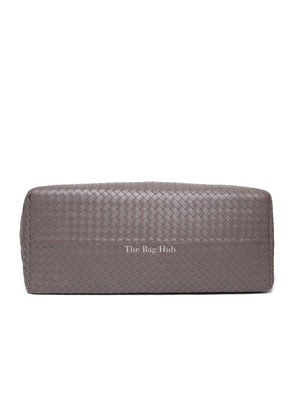 Bottega Veneta Gray Intrecciato Tote Bag