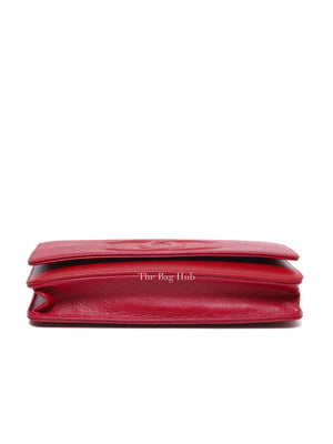Chanel Red Caviar Timeless CC WOC SHW