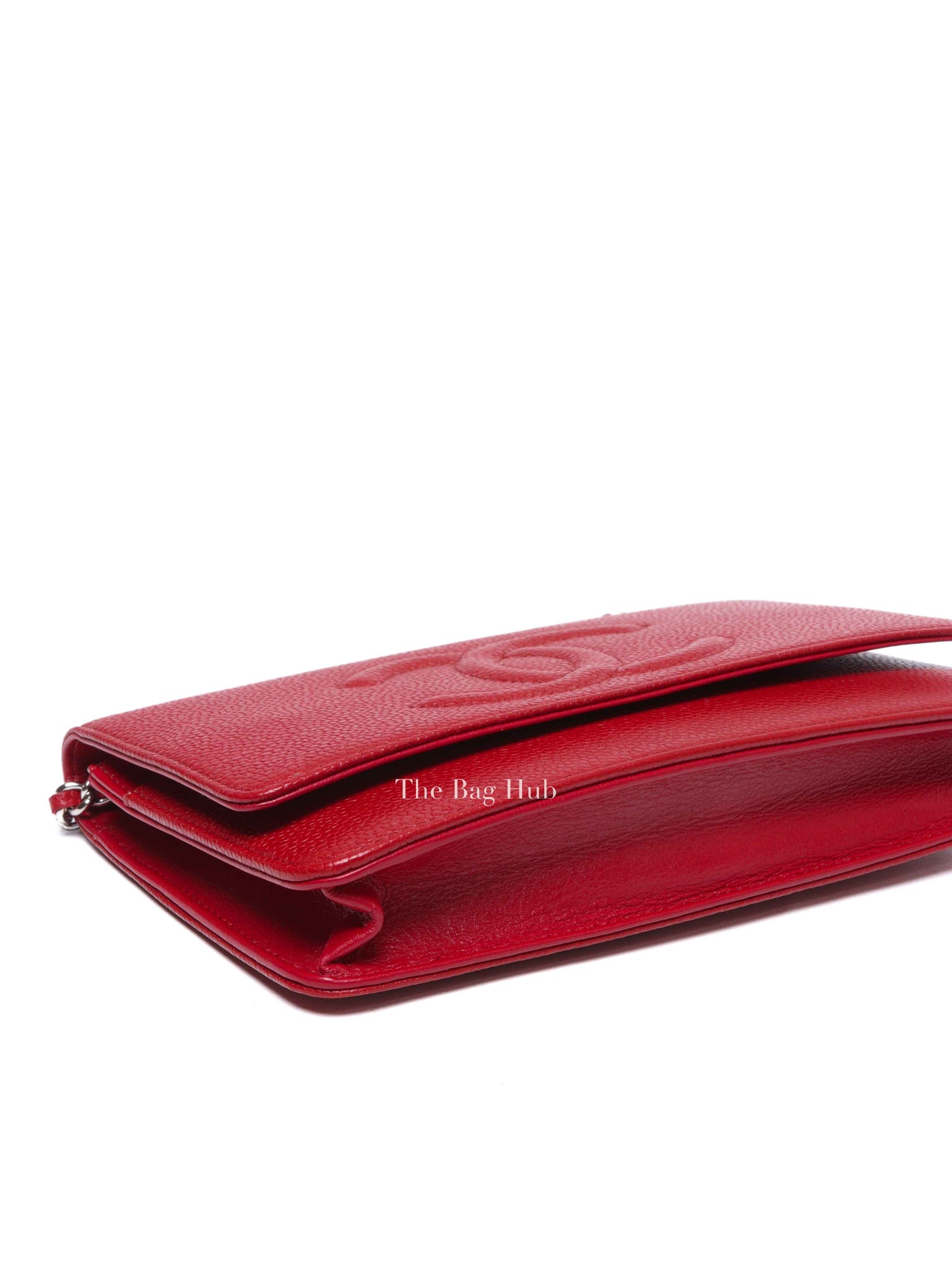 Chanel Red Caviar Timeless CC WOC SHW