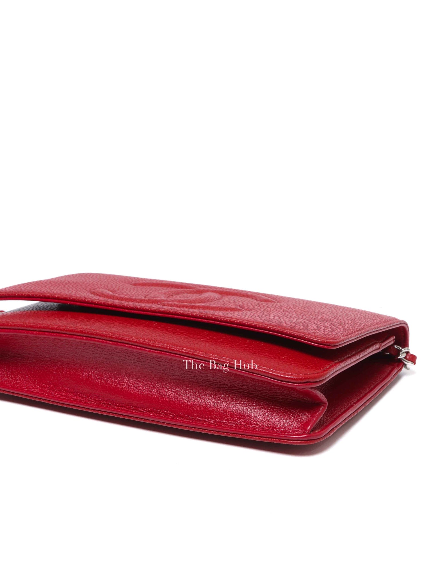 Chanel Red Caviar Timeless CC WOC SHW