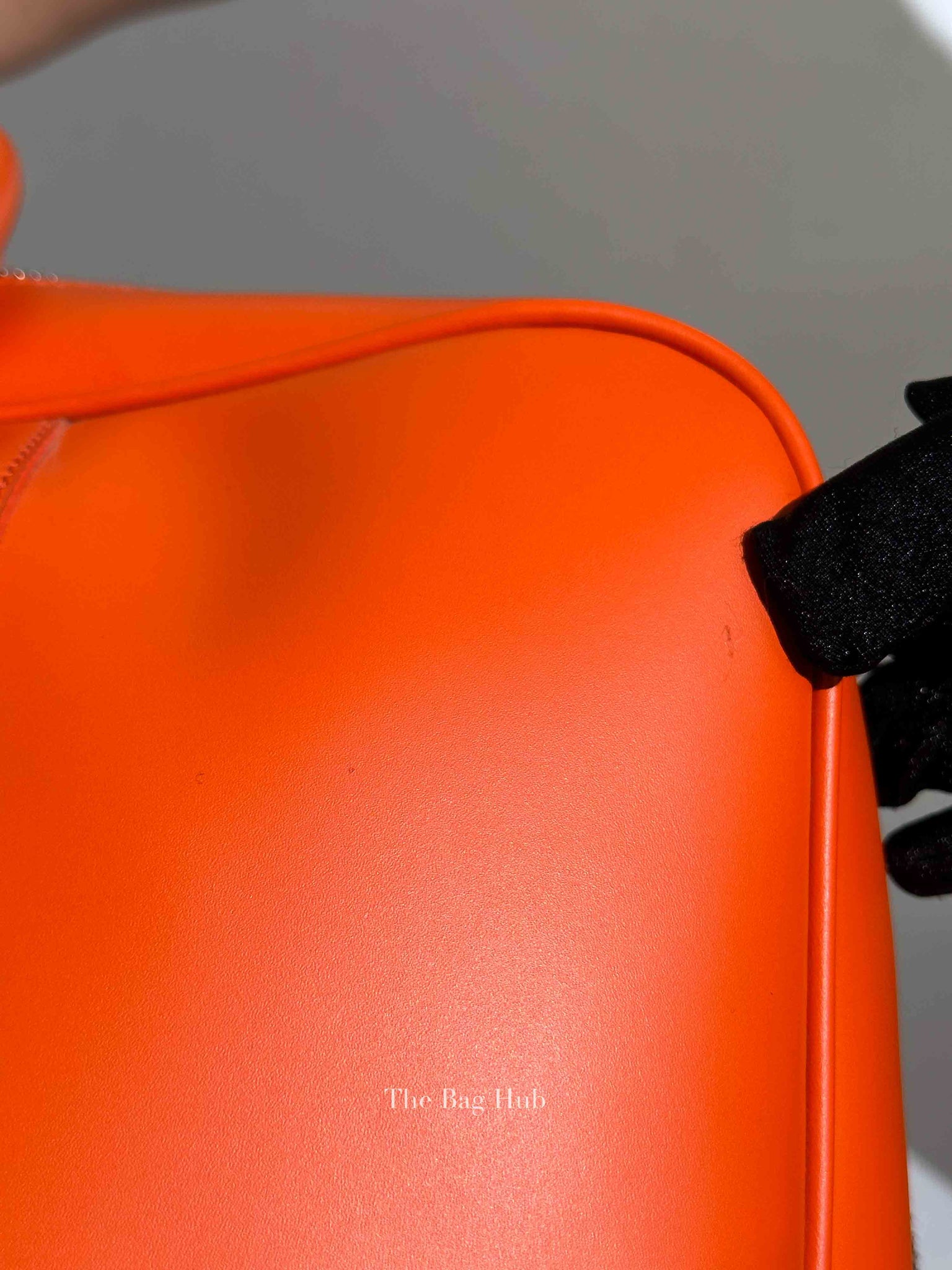 Givenchy Orange Calfskin Lucrezia Briefcase