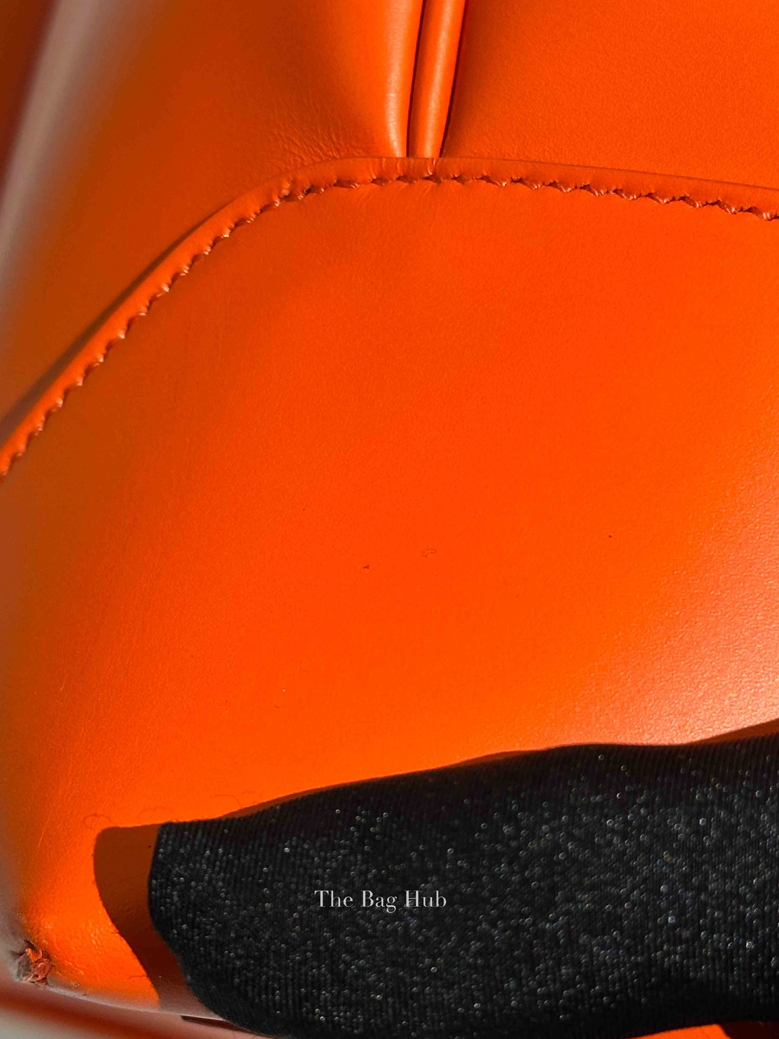 Givenchy Orange Calfskin Lucrezia Briefcase