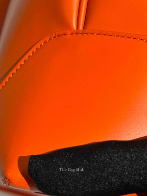 Givenchy Orange Calfskin Lucrezia Briefcase