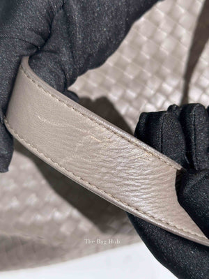 Bottega Veneta Gray Intrecciato Tote Bag