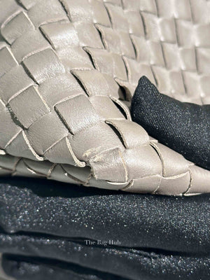 Bottega Veneta Gray Intrecciato Tote Bag