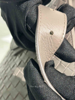 Bottega Veneta Gray Intrecciato Tote Bag
