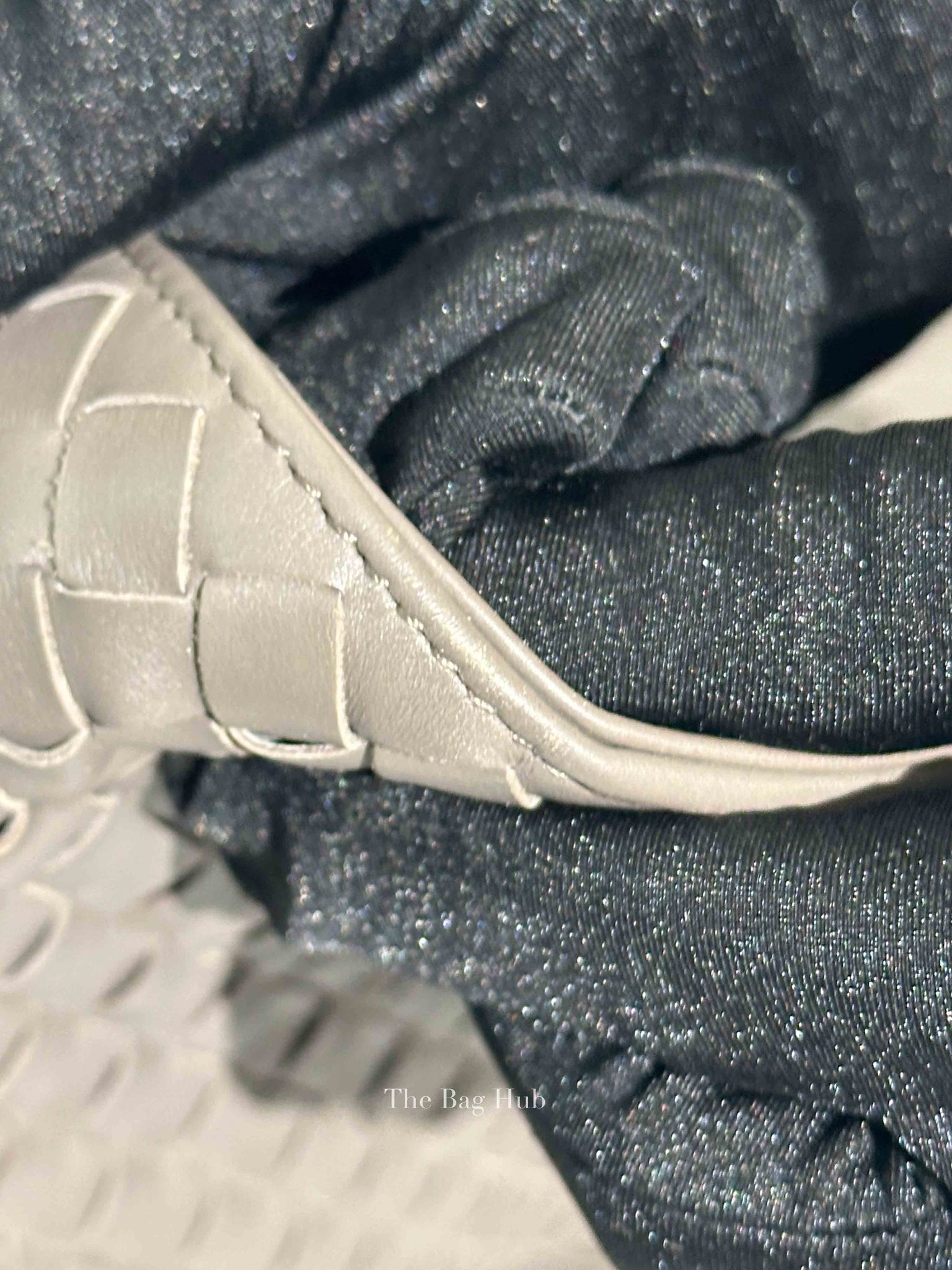 Bottega Veneta Gray Intrecciato Tote Bag
