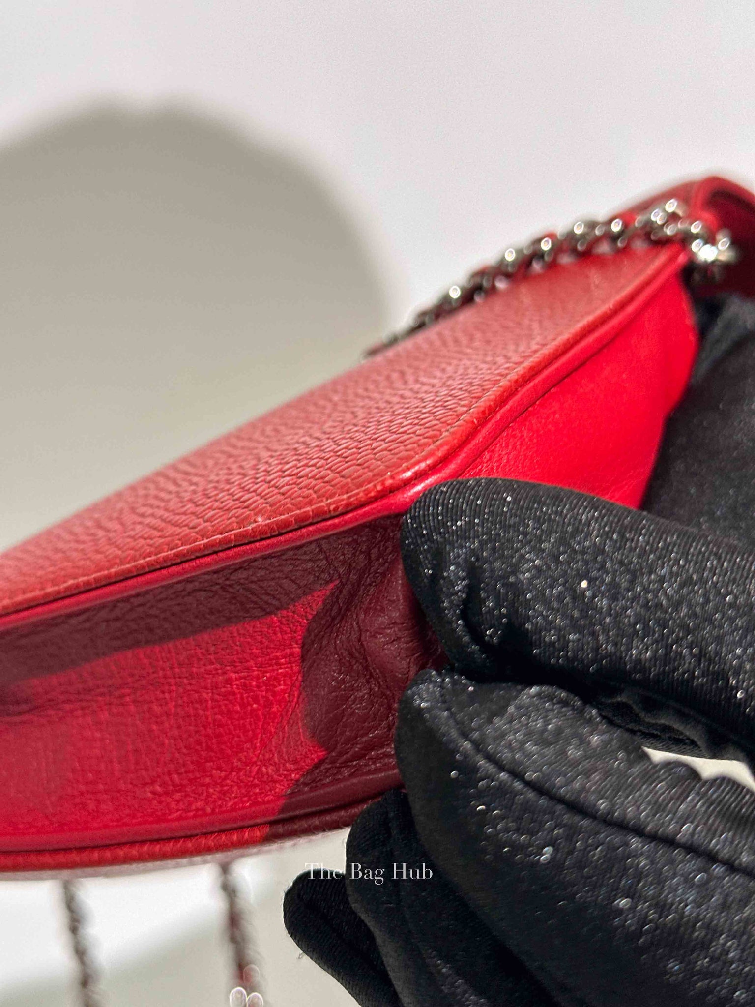 Chanel Red Caviar Timeless CC WOC SHW