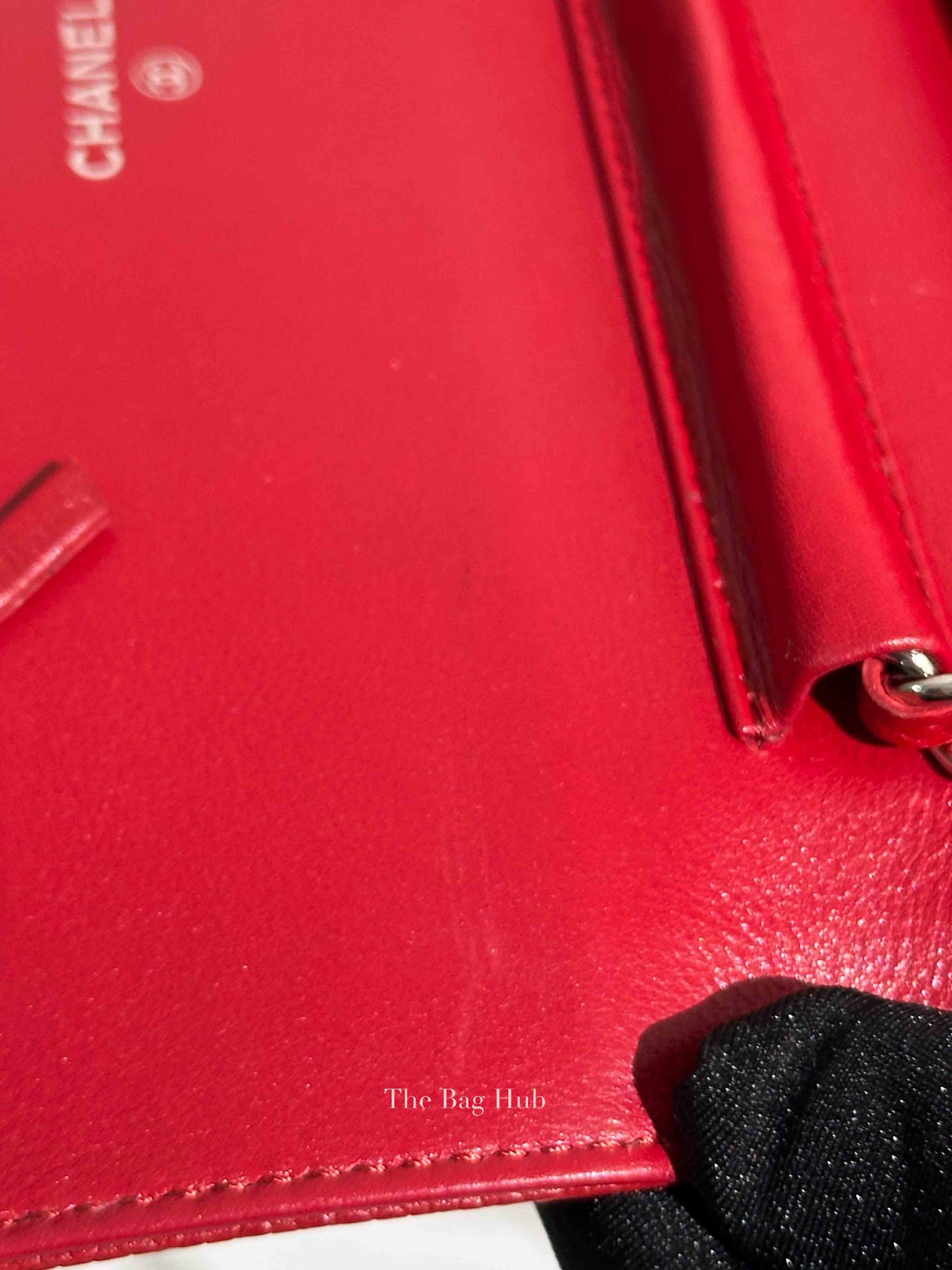 Chanel Red Caviar Timeless CC WOC SHW