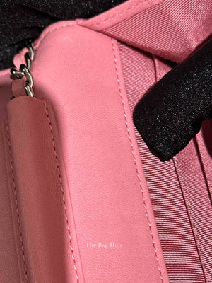 Chanel Pink Quilted Lambskin Leather Classic WOC SHW