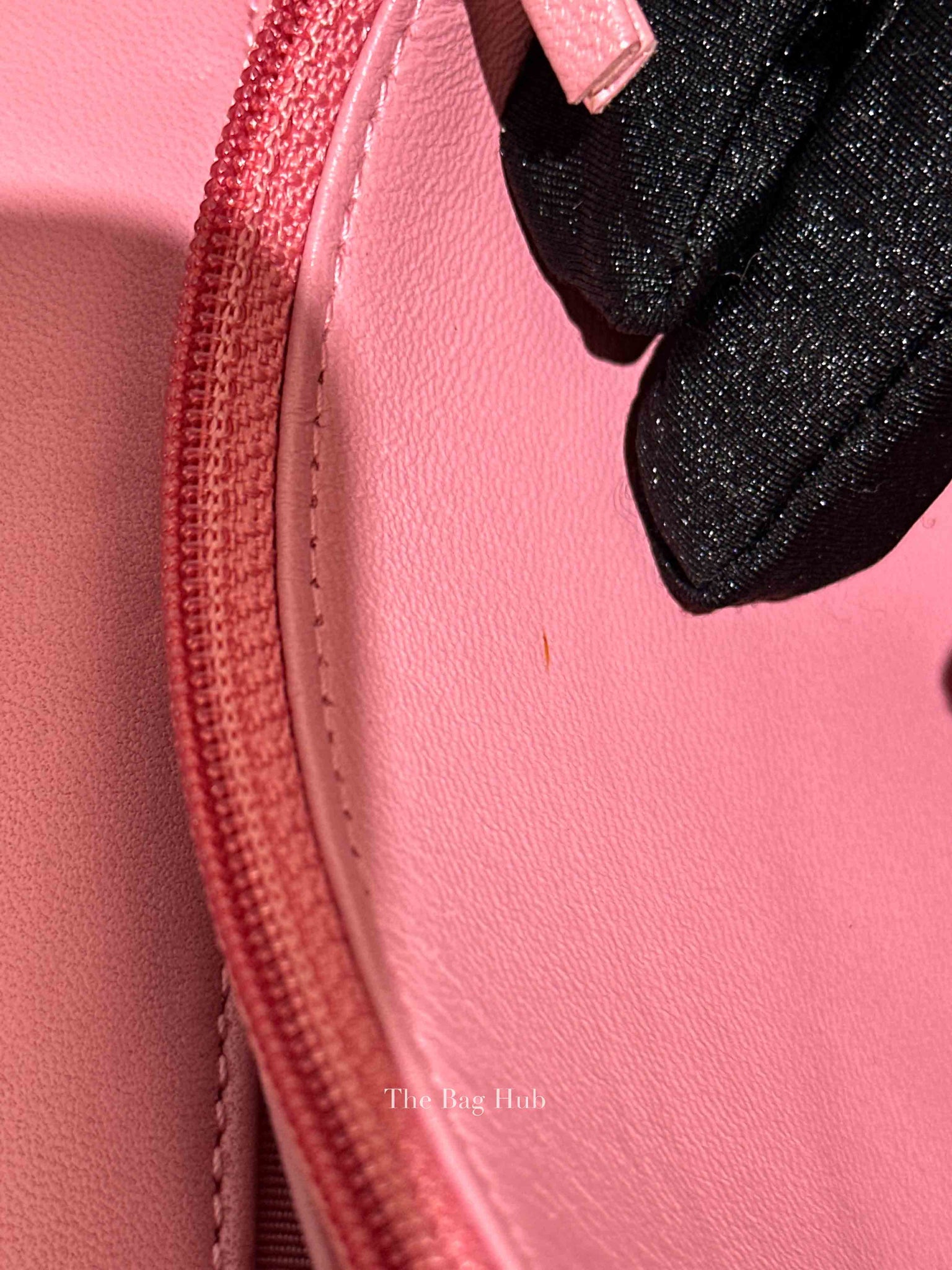 Chanel Pink Quilted Lambskin Leather Classic WOC SHW