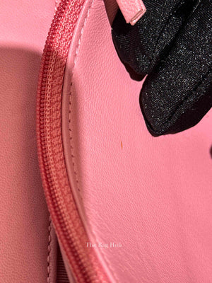 Chanel Pink Quilted Lambskin Leather Classic WOC SHW