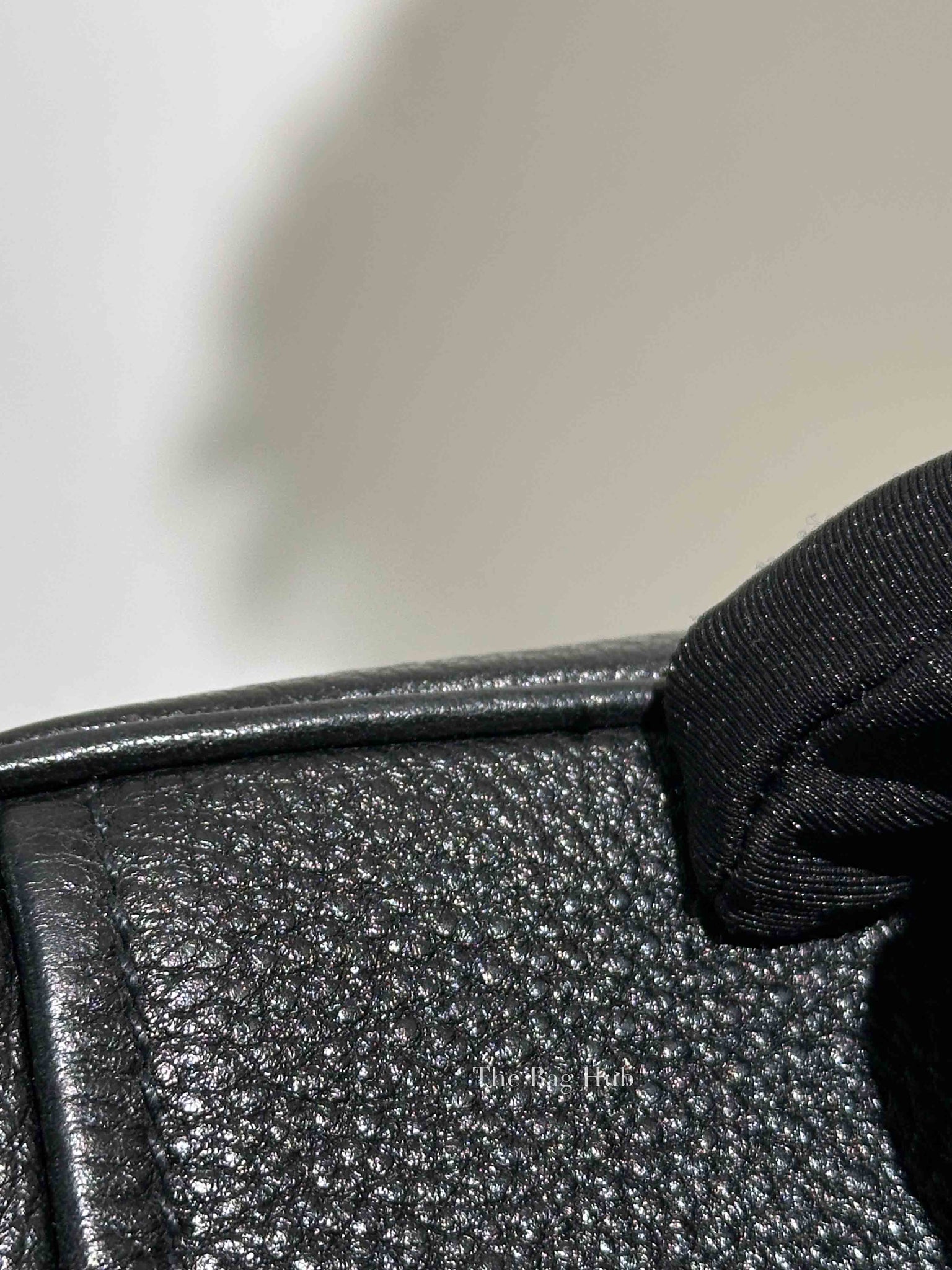 Prada Black Vitello Phenix Double Zip Camera Bag