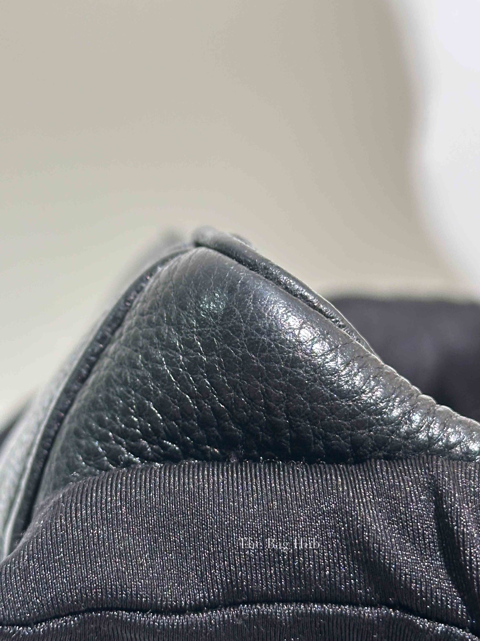Prada Black Vitello Phenix Double Zip Camera Bag