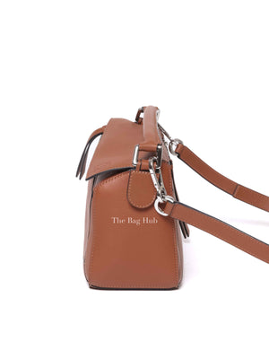 Loewe Tan Leather Puzzle Small Bag