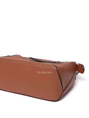 Loewe Tan Leather Puzzle Small Bag