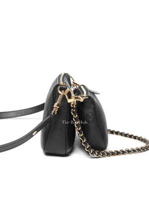 Louis Vuitton Black Monogram Empreinte Leather Multi Pochette Accessoires