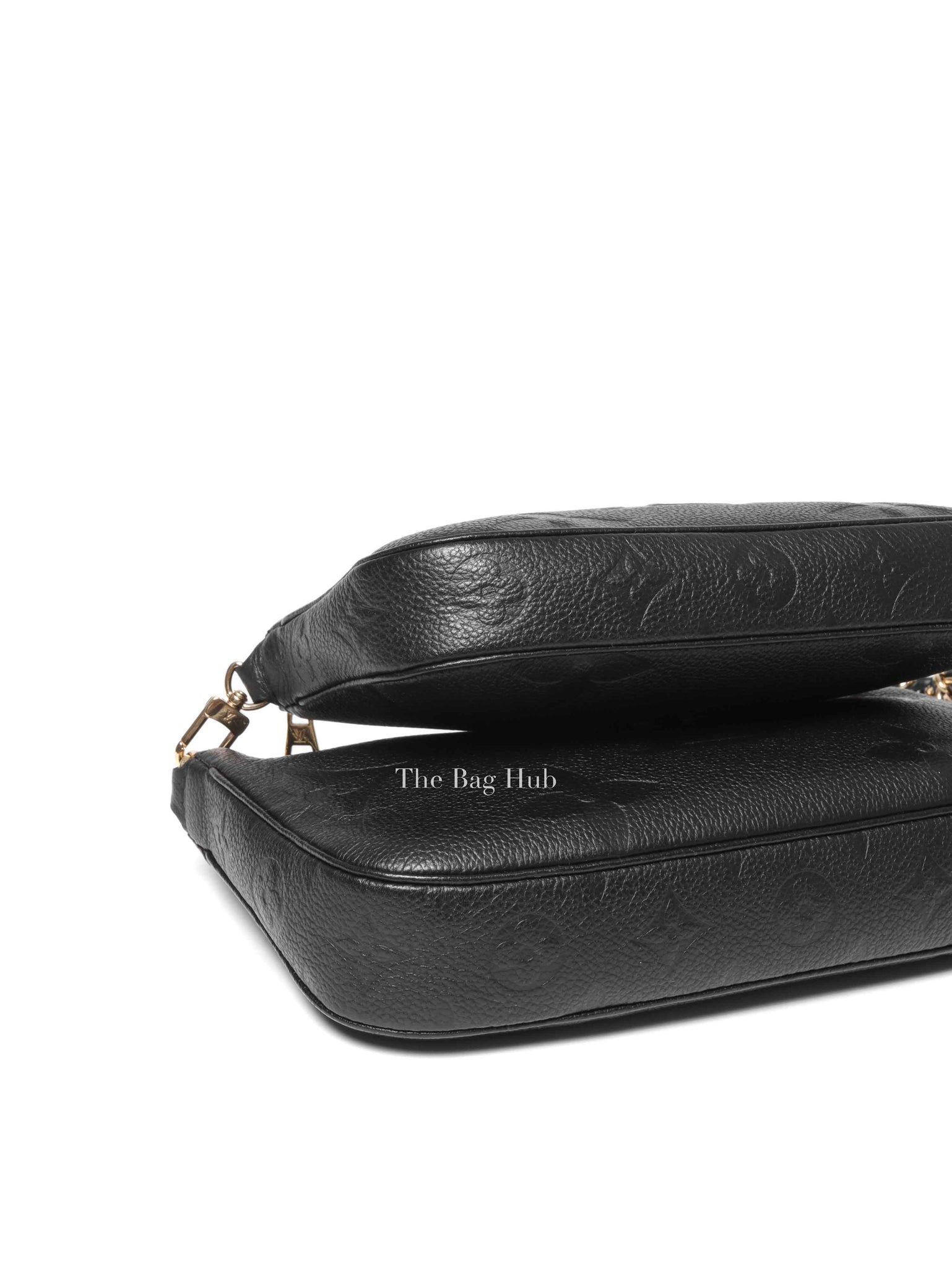 Louis Vuitton Black Monogram Empreinte Leather Multi Pochette Accessoires