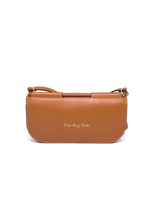 Loewe Tan Leather Gate Crossbody Pochette